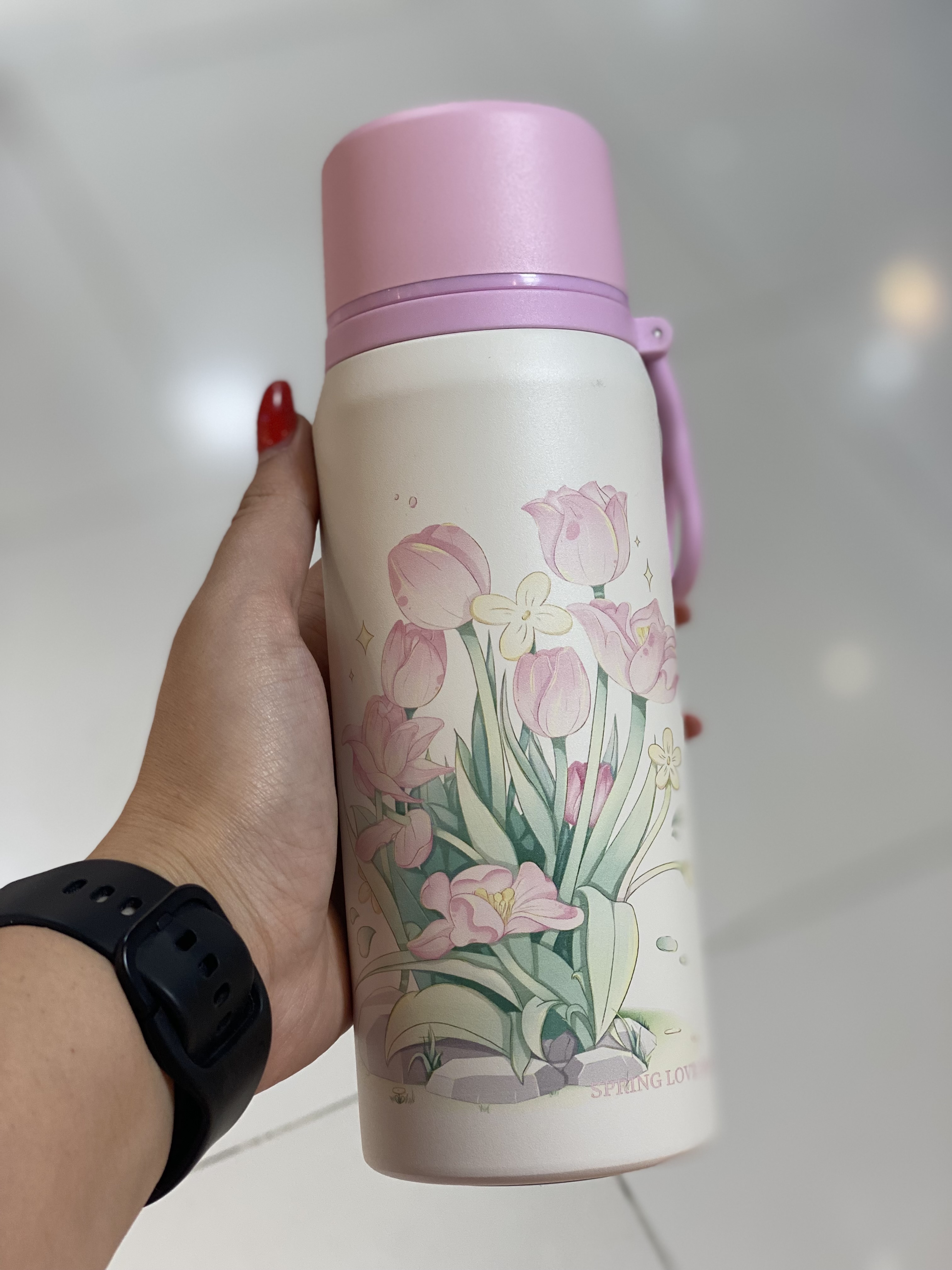 فلاسک طرح دار/فلاسک چای و اب/فلاسک