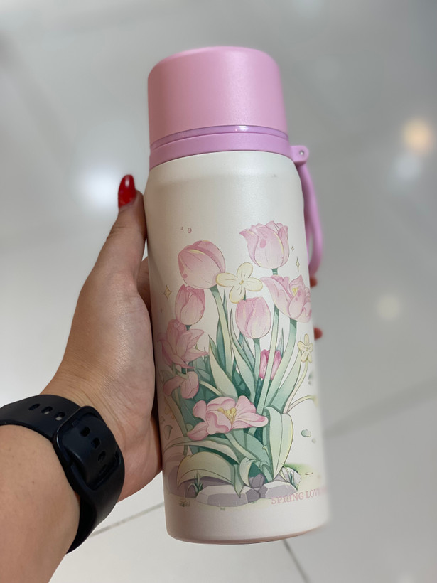 فلاسک طرح دار/فلاسک چای و اب/فلاسک