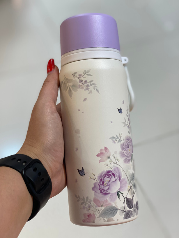 فلاسک طرح دار/فلاسک چای و اب/فلاسک